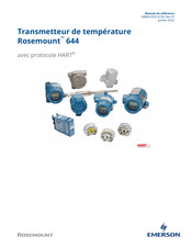 Emerson Rosemount 644 Manuel De Référence