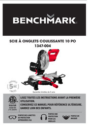 Benchmark 1347-004 Mode D'emploi