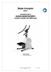 Emotion Fitness motion stair 900 med Mode D'emploi