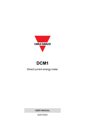 CARLO GAVAZZI DCM1 Serie Manuel D'utilisation