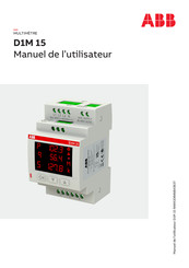 ABB D1M 15 Manuel De L'utilisateur