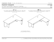 Teknion Casegoods BF E Guide D'installation