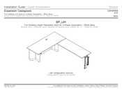 Teknion Casegoods BF UH Guide D'installation