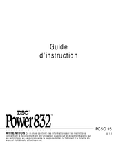 DSC PC5O15 Guide D'instruction