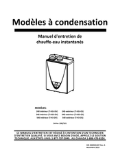 A.O. Smith T-H3J-DV Manuel D'entretien