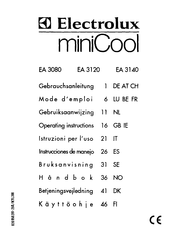 Electrolux miniCool EA 3080 Mode D'emploi