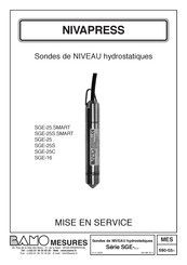 Bamo Nivapress SGE-25 Mise En Service