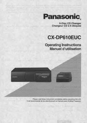 Panasonic CX-DP610EUC Manuel D'utilisation