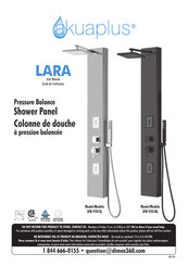 Akuaplus LARA SPB 9701BL Guide De L'utilisateur