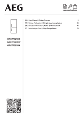 AEG ORC7P321DW Notice D'utilisation