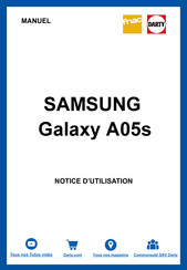 Samsung SM-A057F/DSN Mode D'emploi