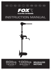 Fox CEN014 Manuel D'instructions