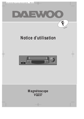 Daewoo VQ237 Notice D'utilisation