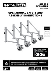 MetalTech I-CISO4DW Consignes De Securite Et Instructions De Montage