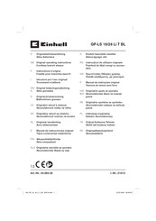 EINHELL GP-LS 18/28 Li T BL Instructions D'origine