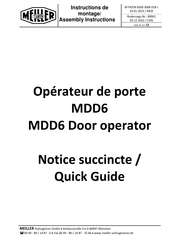 MEILLER MDD6 Notice Succincte