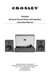 Crosley CR7501A Manuel D'utilisation