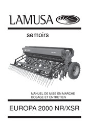 Lamusa EUROPA 2000 XSR Manuel