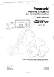 Panasonic NN-SD297 Manuel D'utilisation