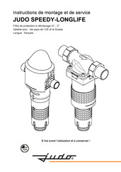 Judo JSY-LF Serie Instructions De Montage Et De Service