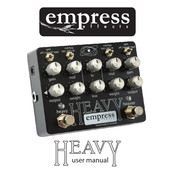 Empress Effects Heavy Manuel D'utilisation