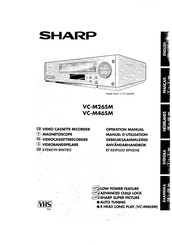 Sharp VC-M26SM Manuel D'utilisation