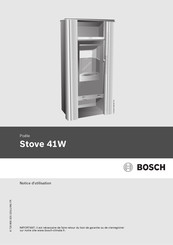 Bosch 41W Notice D'utilisation