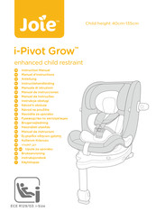 Joie i-Pivot Grow Manuel D'instructions