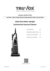 Truvox VDMU Serie Manuel D'utilisation