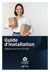 HP Poly CCX 505 Guide D'installation