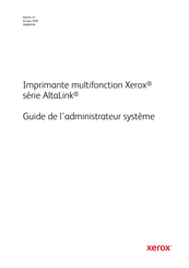 Xerox AltaLink C8070 Guide De L'administrateur