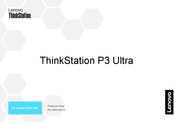 Lenovo ThinkStation P3 Ultra Mode D'emploi