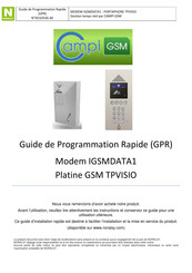 NORALSY IGSMDATA1 Guide De Programmation Rapide