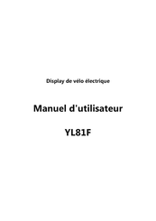 ENGWE YL81F Manuel D'utilisateur