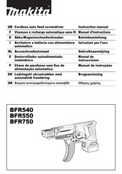 Makita BFR550ZJ Manuel D'instructions