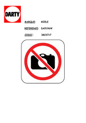 Miele DA 5196 W Notice D'utilisation Et De Montage