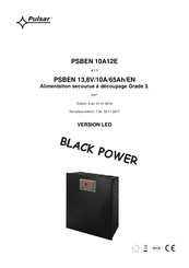 Pulsar BLACK POWER PSBEN 10A12E Mode D'emploi