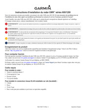 Garmin GMR Serie Instructions D'installation