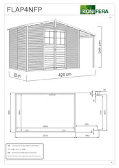 Konifera FLAP4NFP Notice De Montage