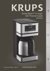 Krups Simply Brew KM209D50 Mode D'emploi