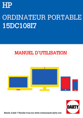 HP 15DC108I7 Manuel De L'utilisateur