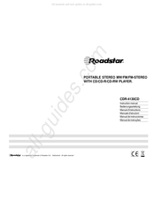 Roadstar CDR-4130CD Manuel D'instructions