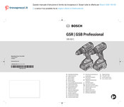 Bosch GSR Professional 18V-60 C Notice Originale