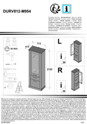 Forte DURV812-M954 Notice De Montage