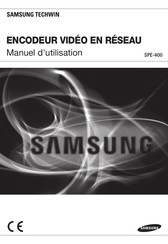 Samsung SPE-400 Manuel D'utilisation