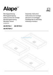 Alape AB.RE700.2 Instructions De Montage