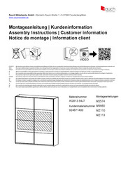 Rauch AG813.54J7 Notice De Montage