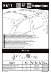 Yakima K611 Instructions