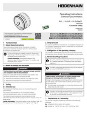 HEIDENHAIN EQI 1131 Mode D'emploi