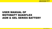 MotoBatt QUADFLEX AGM Serie Instructions